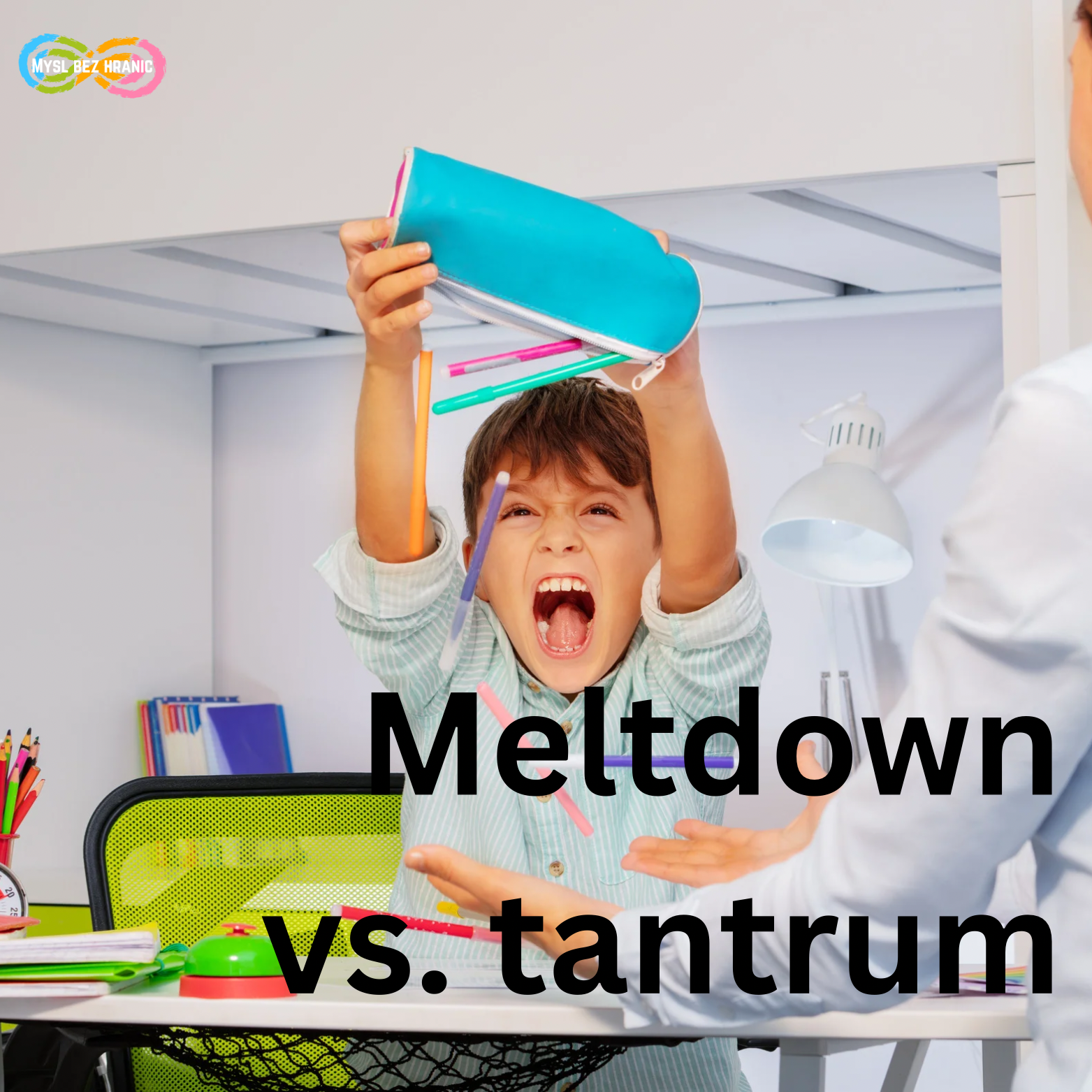 Meltdown vs tantrum